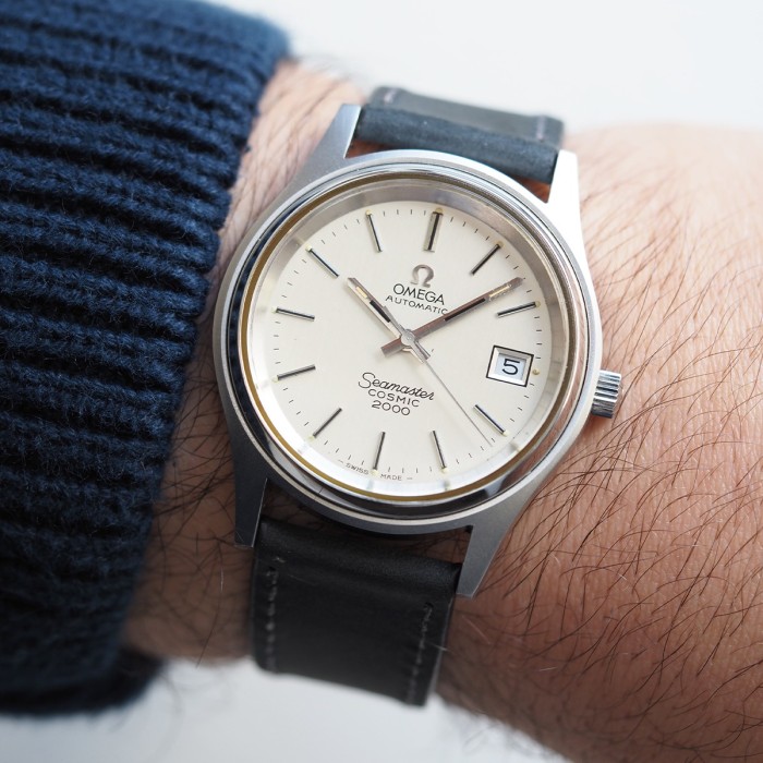 Omega - Seamaster Cosmic 2000 Automatic Date Circa 1970 Ref. 166.128