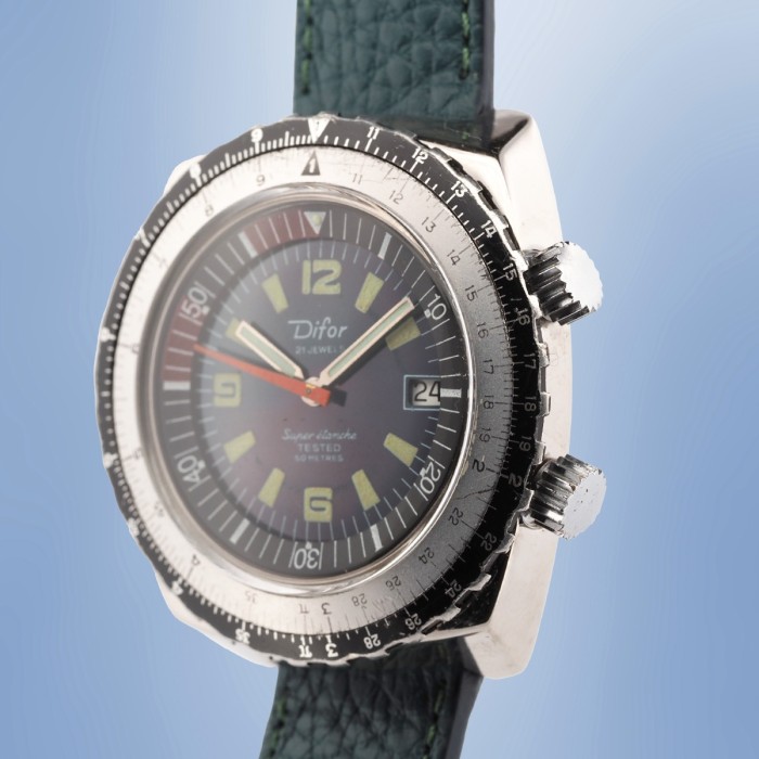 Difor - Vintage Super Étanche Diver Circa 1970