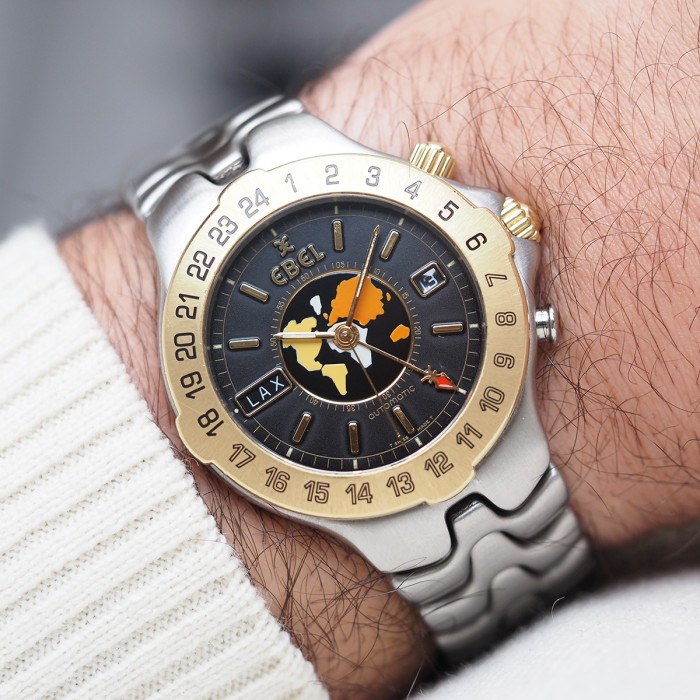 Ebel - Sportwave Meridian GMT WorldTimer Circa 2000 Ref. E6122641
