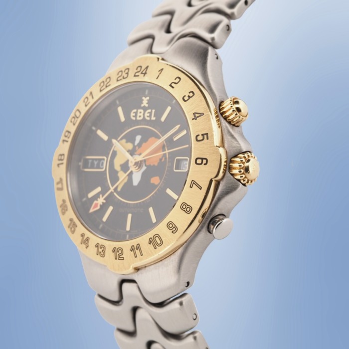 Ebel - Sportwave Meridian GMT WorldTimer Circa 2000 Ref. E6122641