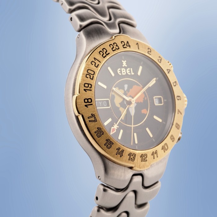 Ebel - Sportwave Meridian GMT WorldTimer Circa 2000 Ref. E6122641