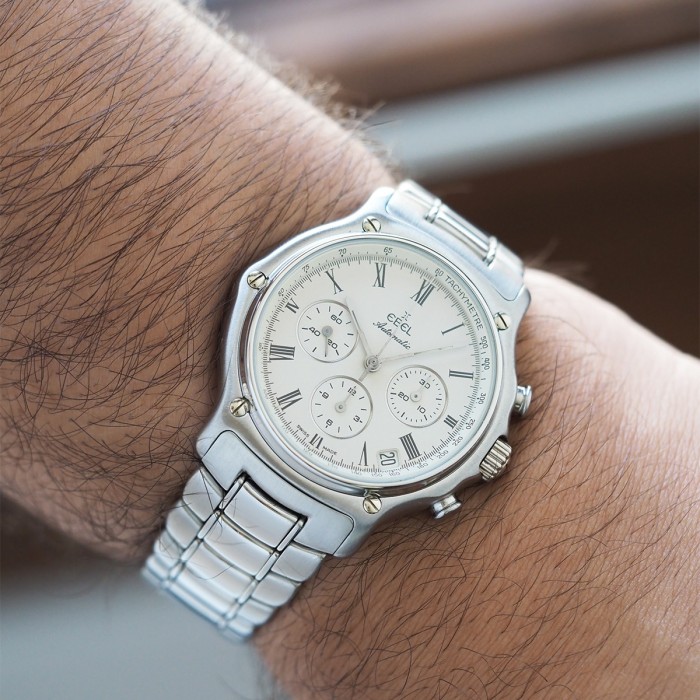 Ebel - 1911 El Primero Chronograph Circa 1993 Cal. 134 Full Set Ref. 9134901