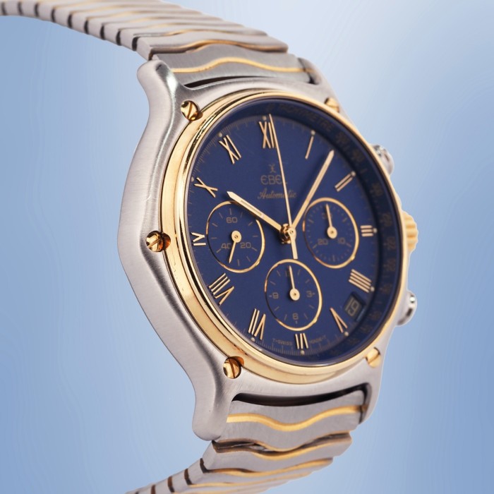 Ebel - El Primero 1911 Chronograph Full Set Circa 1990 Ref. 1134901
