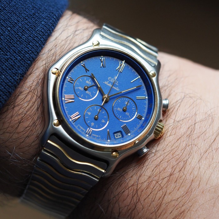 Ebel - El Primero 1911 Chronograph Full Set Circa 1990 Ref. 1134901