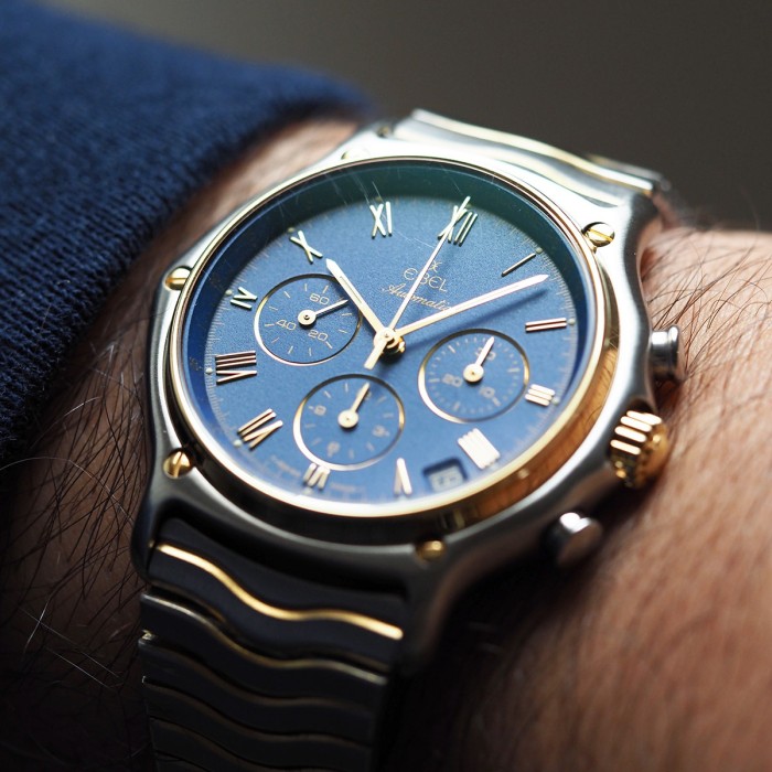 Ebel - El Primero 1911 Chronograph Full Set Circa 1990 Ref. 1134901