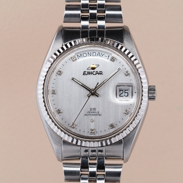 Enicar - Ocean Pearl Day-Date Automatic Circa 1970 Ref. 2169.51.30