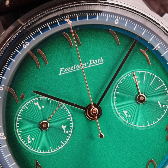 Excelsior Park - x Perpétuel 52nd UAE National Day Limited Edition Green Chronograph Circa 2023 Ref. 52nd UAE