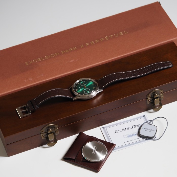 Excelsior Park - x Perpétuel 52nd UAE National Day Limited Edition Green Chronograph Circa 2023 Ref. 52nd UAE