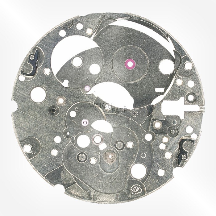 ETA Cal. 2892-2 - Main plate, jewelled 100
