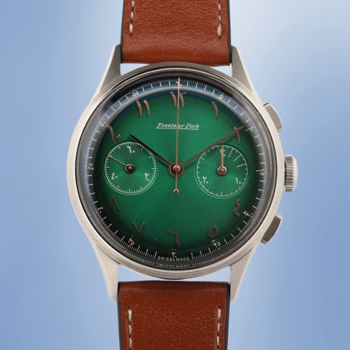 Excelsior Park - x Perpétuel 52nd UAE National Day Limited Edition Green Chronograph Circa 2023 Ref. 52nd UAE