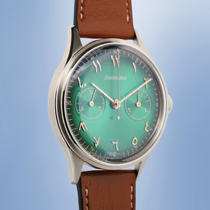 Excelsior Park - x Perpétuel 52nd UAE National Day Limited Edition Green Chronograph Circa 2023 Ref. 52nd UAE