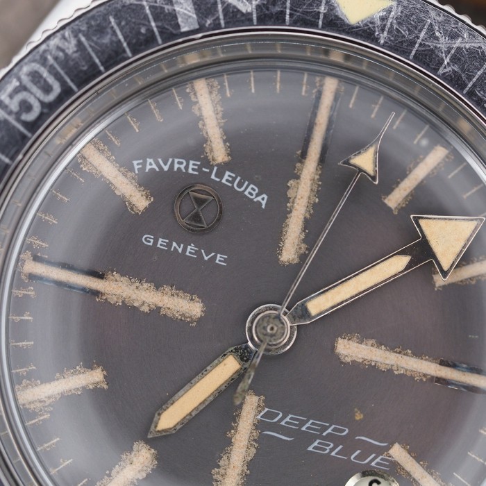 Favre Leuba - Deep Blue Vintage Radium Rare Ref. 59603