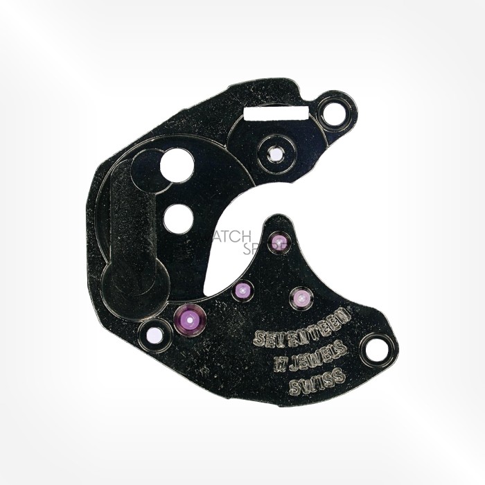 FHF Cal. 100.101 - Barrel and train wheel bridge, jewelled 106