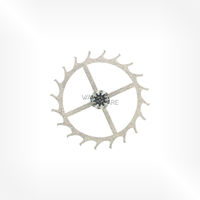 FHF Cal. 418-1 - Escape wheel and pinion with straight pivot 705