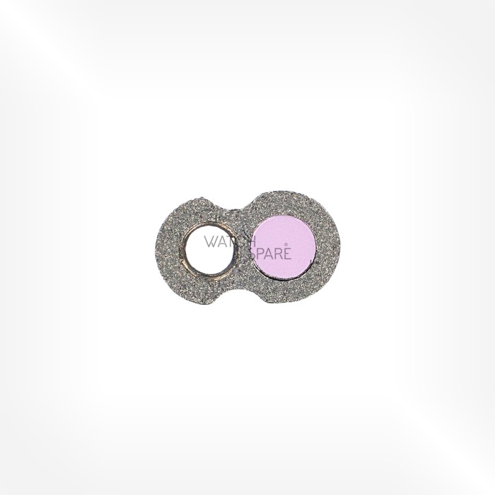 FHF Cal. 57-21 - Lower cap jewel with end-piece for balance wheel 330