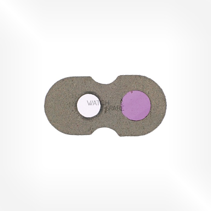 FHF Cal. 67-4 - Lower cap jewel with end-piece, for escape wheel 346