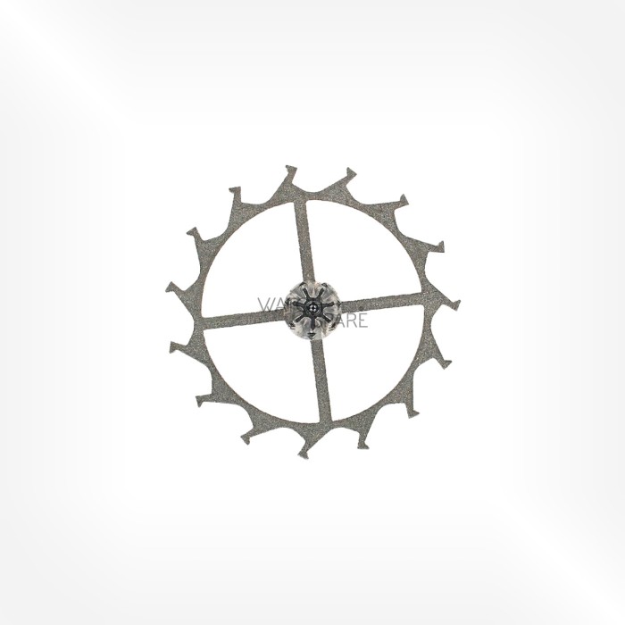 FHF Cal. 969 - Escape wheel and pinion with straight pivot 705