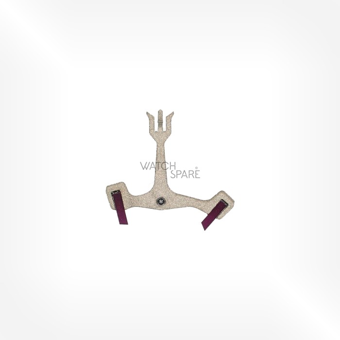FHF Cal. 969 - Jewelled pallet fork and staff 710