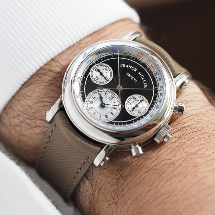 Franck Muller - 30th Anniversary Tribute Double Sided Rattrapante Chronograph For Grail Watch Full Set Circa 2023 Ref. 7000 CC RCDF