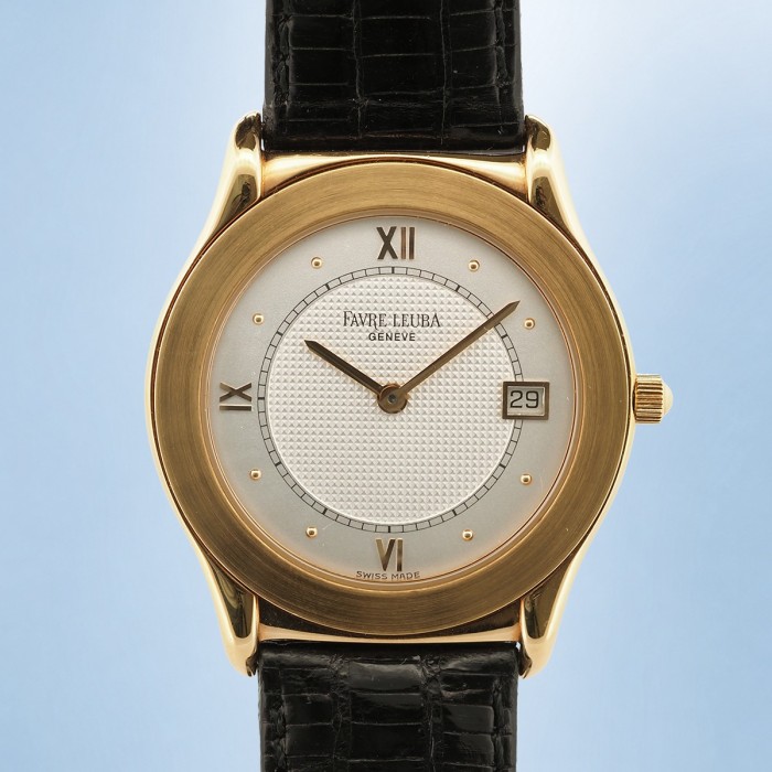 Favre Leuba - Classic Vintage Gold Plated Circa 1980 Ref. 10129-11
