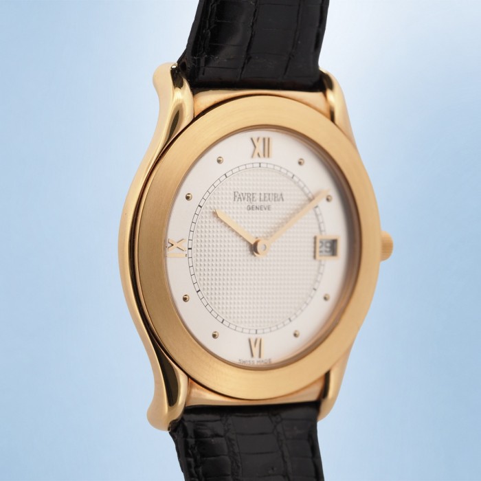 Favre Leuba - Classic Vintage Gold Plated Circa 1980 Ref. 10129-11