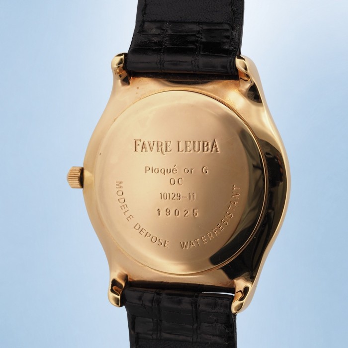 Favre Leuba - Classic Vintage Gold Plated Circa 1980 Ref. 10129-11