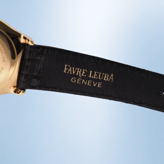 Favre Leuba - Classic Vintage Gold Plated Circa 1980 Ref. 10129-11