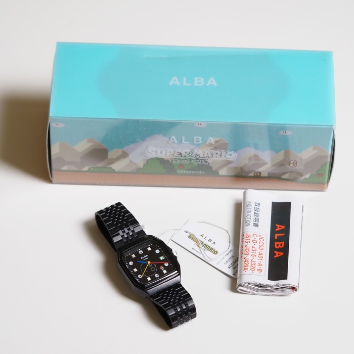 Seiko Alba - Super Mario Watch Full Set Ref. ACCK426