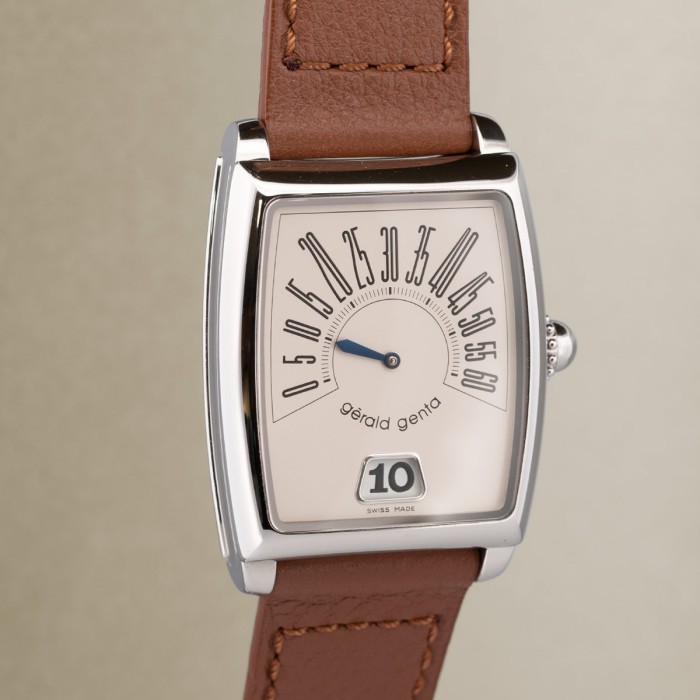 Gerald Genta - Retro Solo Ref. RS0.M.10 with original steel bracelet
