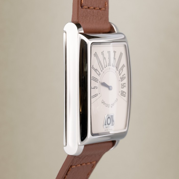 Gerald Genta - Retro Solo Ref. RS0.M.10 with original steel bracelet