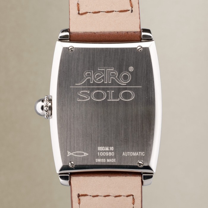 Gerald Genta - Retro Solo Ref. RS0.M.10 with original steel bracelet