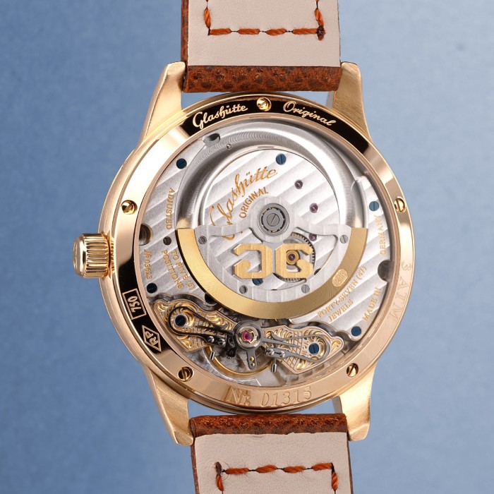 Glashütte Original - PanoMaticLunar 18k Pink Gold Ref.19002060104