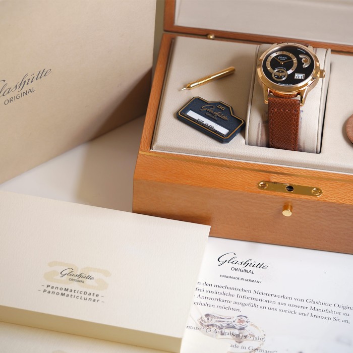 Glashütte Original - PanoMaticLunar 18k Pink Gold Ref.19002060104