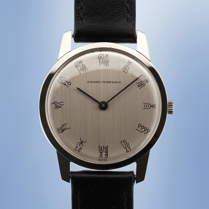 Girard Perregaux - Vintage Classic Ultra-Thin Pictographic Kanji Dial Circa 1960