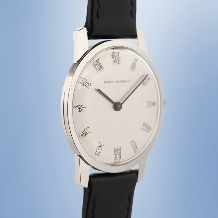 Girard Perregaux - Vintage Classic Ultra-Thin Pictographic Kanji Dial Circa 1960
