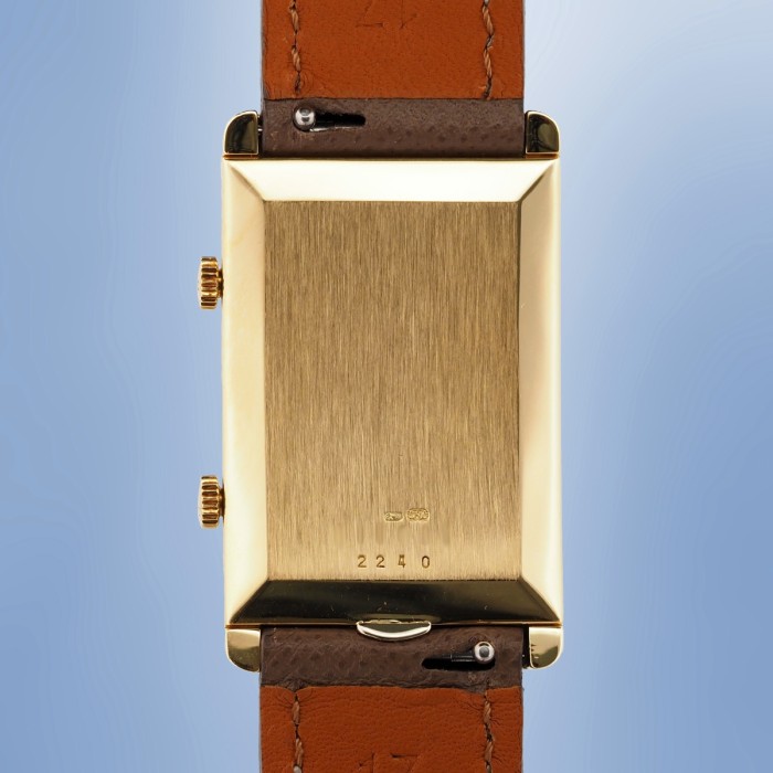 Chopard - Retailed by Graff Two Time Zone 18k Yellow Gold Quartz Circa 1990 Ref. 2240
