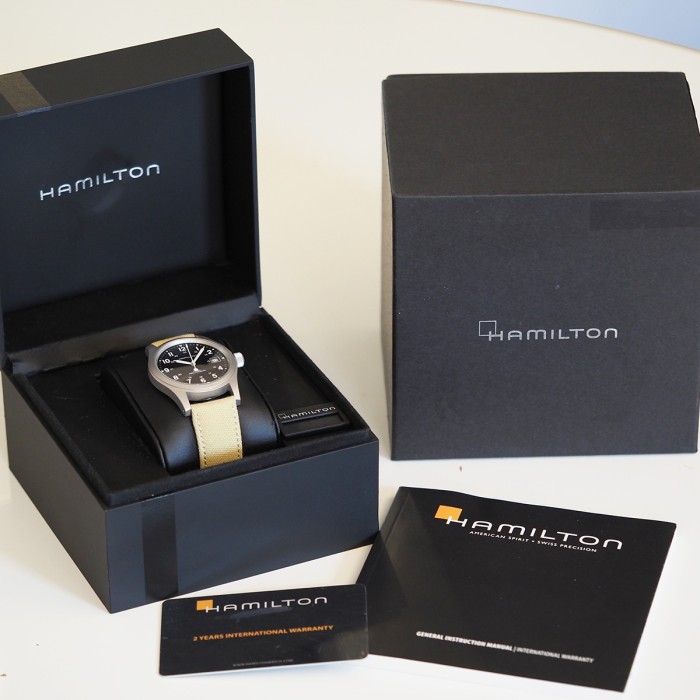 Hamilton - Khaki Field Officer Mechanical Full Set Ref. H694190