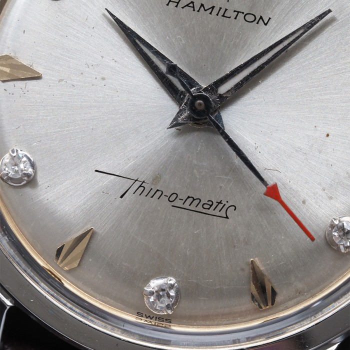 Hamilton - Thin-O-Matic "Diamond Dial" Microrotor Cal. Buren 1000 Vintage Circa 1960
