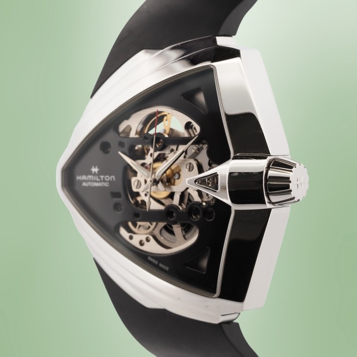 Hamilton - Shaped Ventura XXL Skeleton Automatic Circa 2021 Ref. H24625330