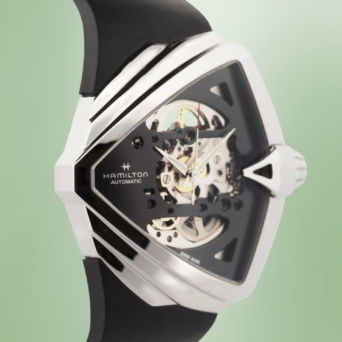 Hamilton - Shaped Ventura XXL Skeleton Automatic Circa 2021 Ref. H24625330