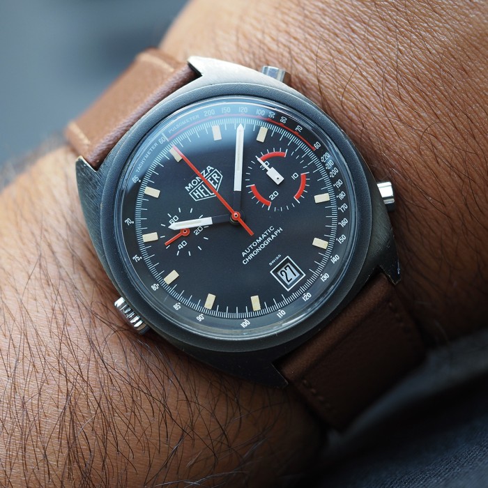 Heuer - Monza Automatic Chronograph Vintage Circa 1975 Ref. 150.501