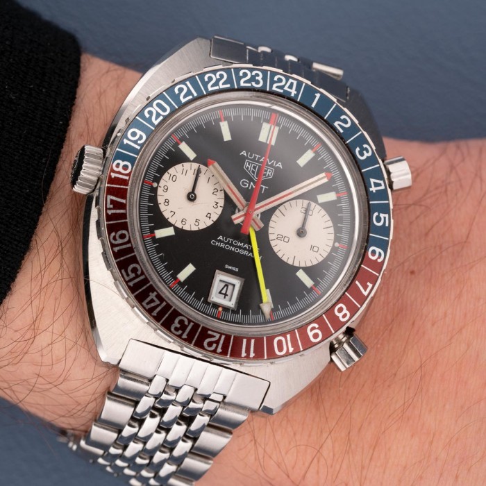 Heuer - Autavia GMT Ref. 1163 Mk1