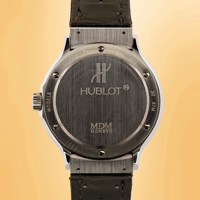 Hublot - Classic MDM Professional Vintage Original Circa 1990 Full Set Ref. 1553.1