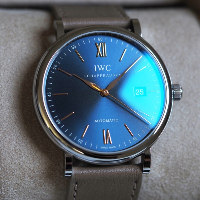 IWC - Portofino Automatic Blue Full Set Circa 2023 Ref. IW356523