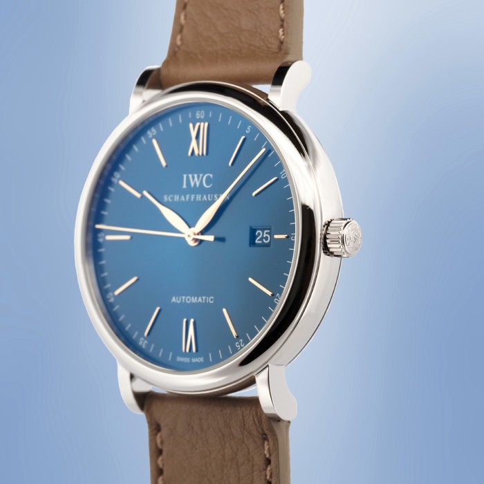 IWC - Portofino Automatic Blue Full Set Circa 2023 Ref. IW356523