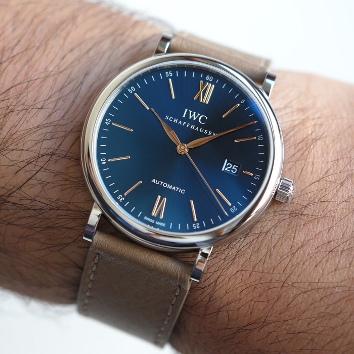 IWC - Portofino Automatic Blue Full Set Circa 2023 Ref. IW356523