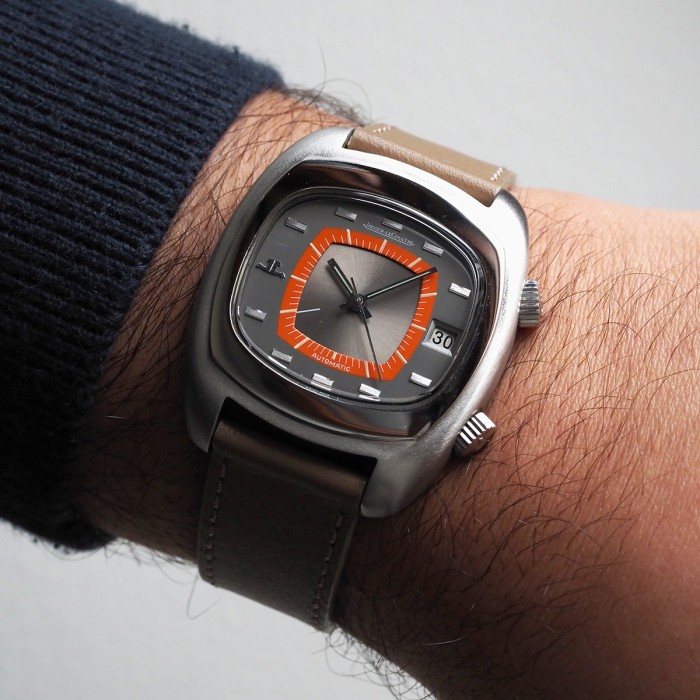 Jaeger-LeCoultre - Memovox Automatic "TV Screen" Circa 1970 Ref. E871
