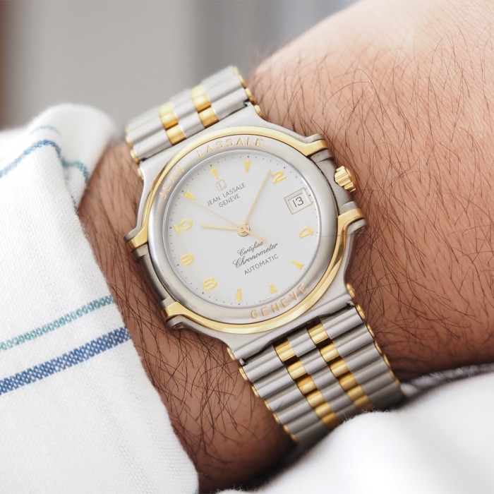 Jean Lassale - Thalassa Two-Tone Certified Chronometer Automatic Vintage Ref. S 21 074