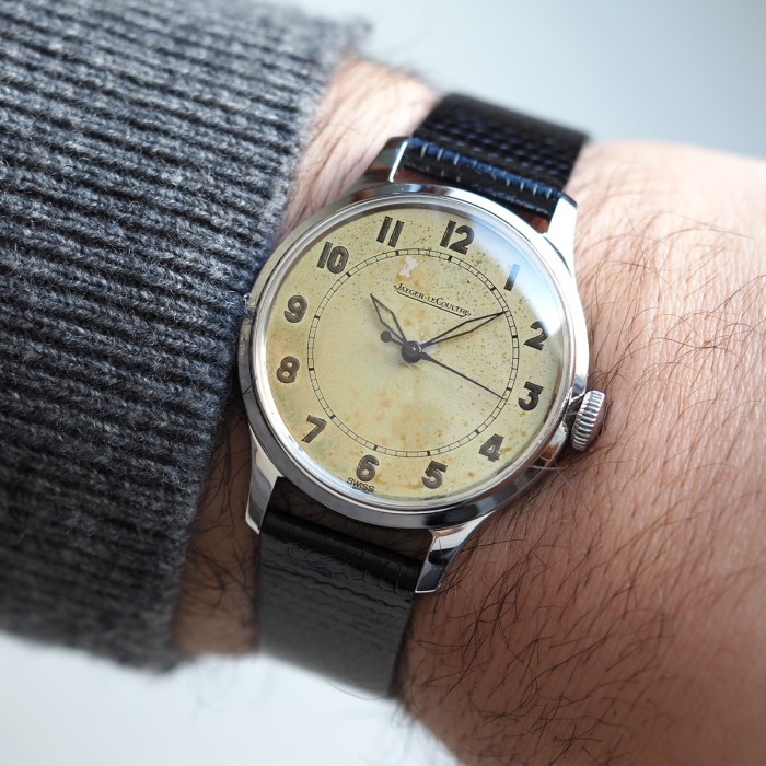 Jaeger-LeCoultre - WWII Era 1940 Military Style Officer Type Vintage Cal. P 478 Ref. E159