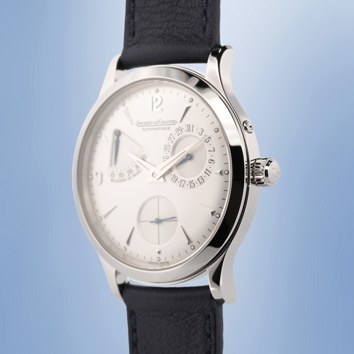 Jaeger-LeCoultre - Master Control 1000 Hours Power Reserve and Date with original box Ref.140.8.93 S 